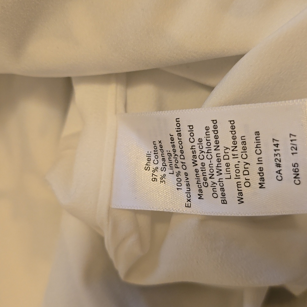 Talbots Floral Cotton Skirt - Picture 8 of 9